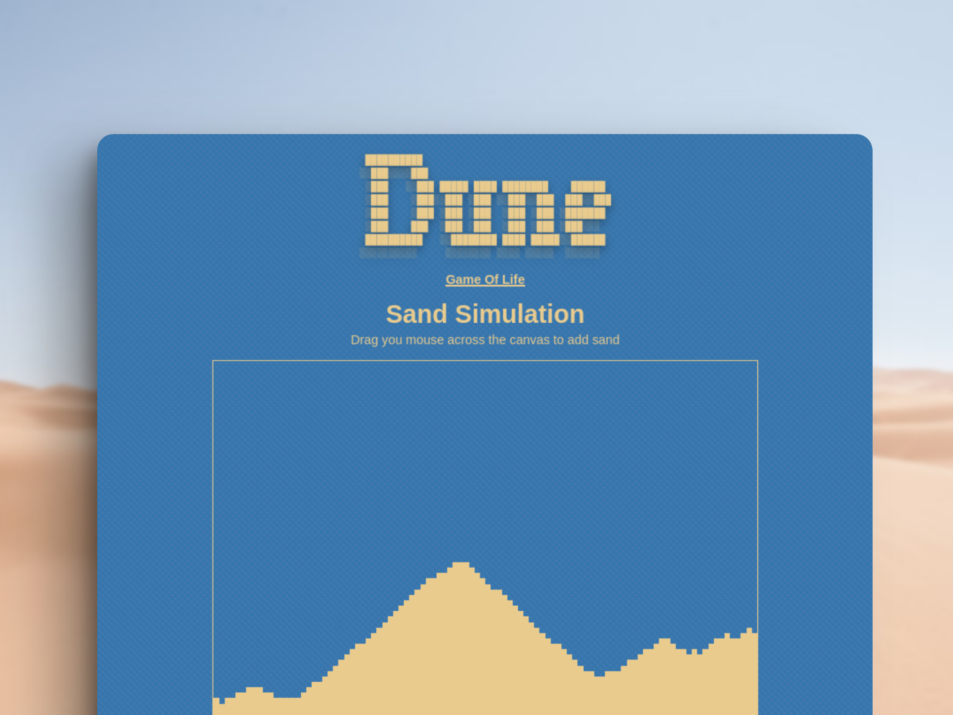 Dune - Cellular Projects